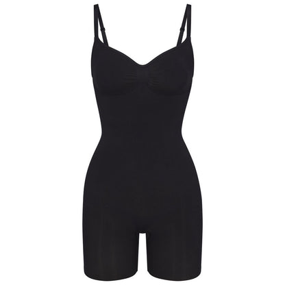 Petty Luxe Black Seamless Shaping- Bodysuit