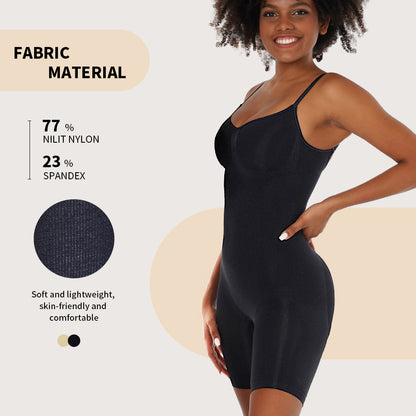 Petty Luxe Black Seamless Shaping- Bodysuit